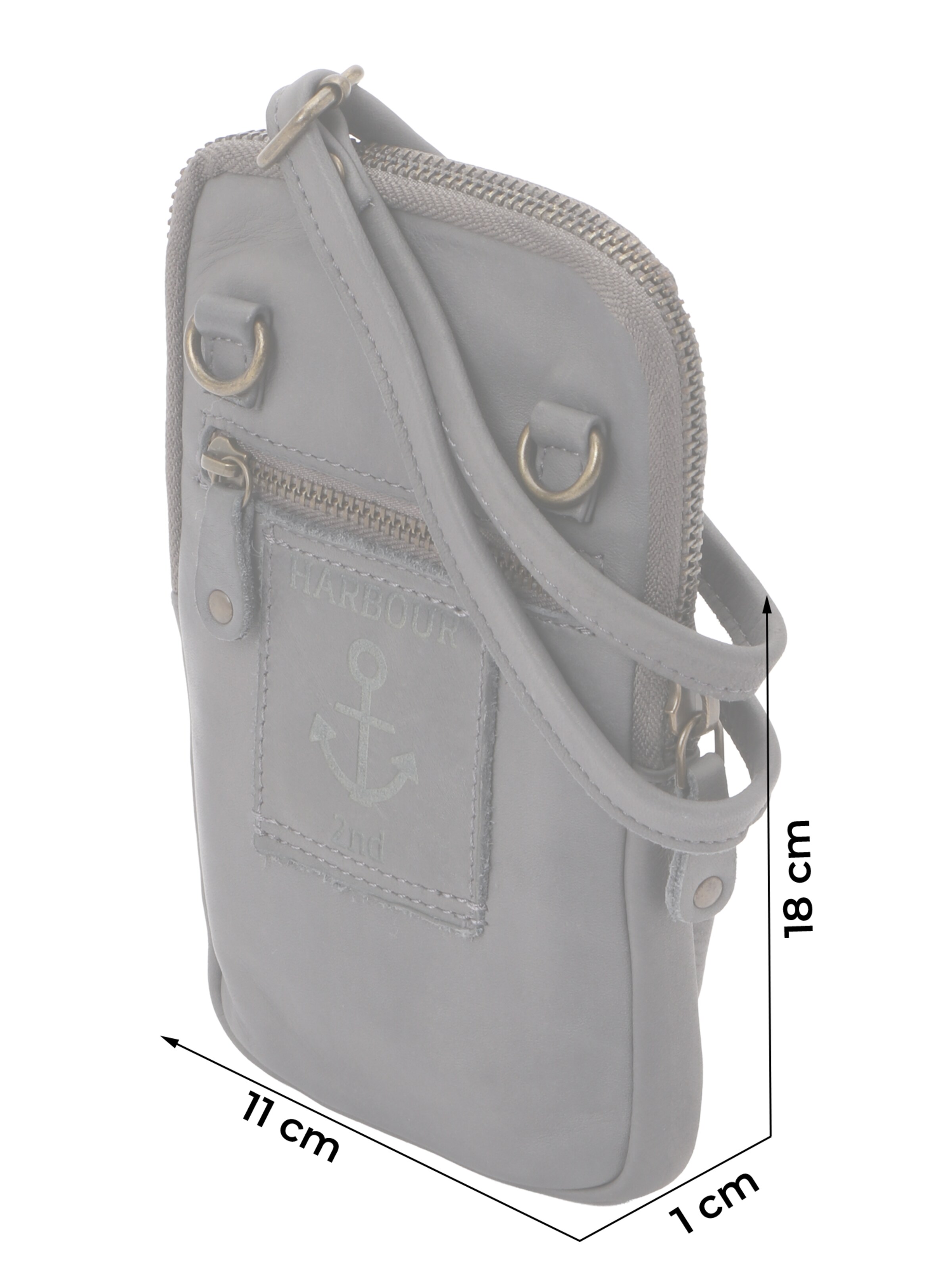 Harbour 2nd Olkalaukku 'Anchor Love Benita' värissä harmaa