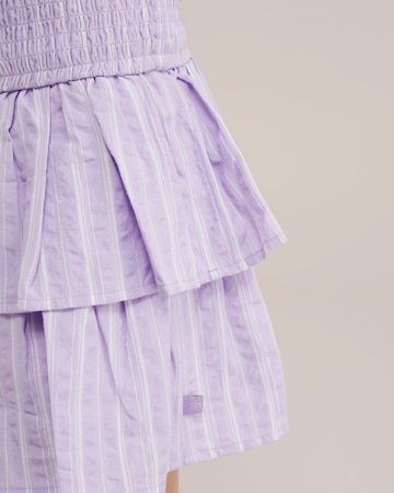 Gonna di WE Fashion in lilla