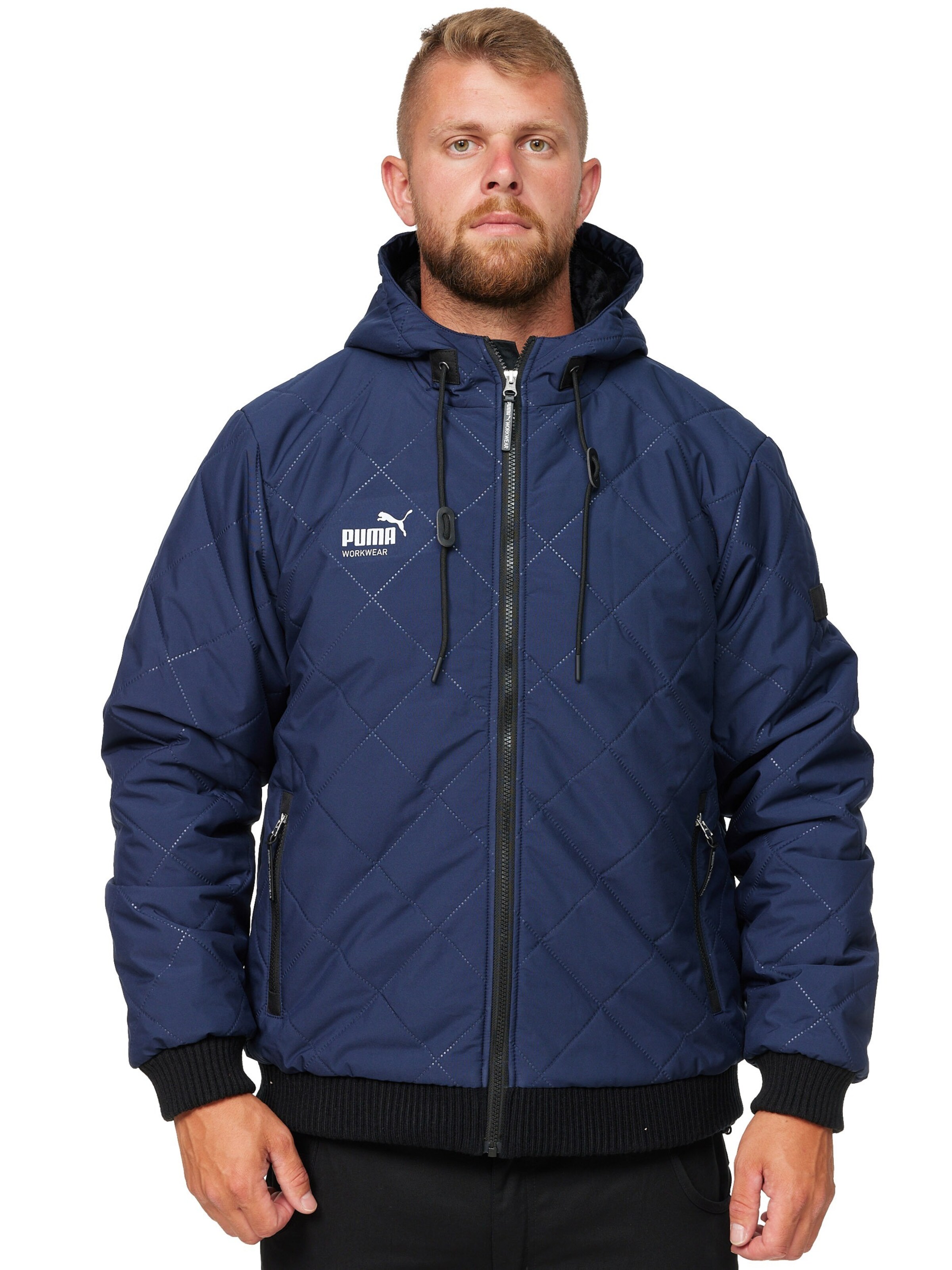 PUMA Workwear Winter Jacket in Blue