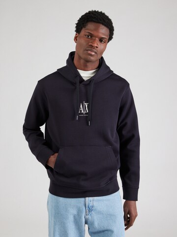ARMANI EXCHANGE Bluzka sportowa w kolorze niebieski: przód