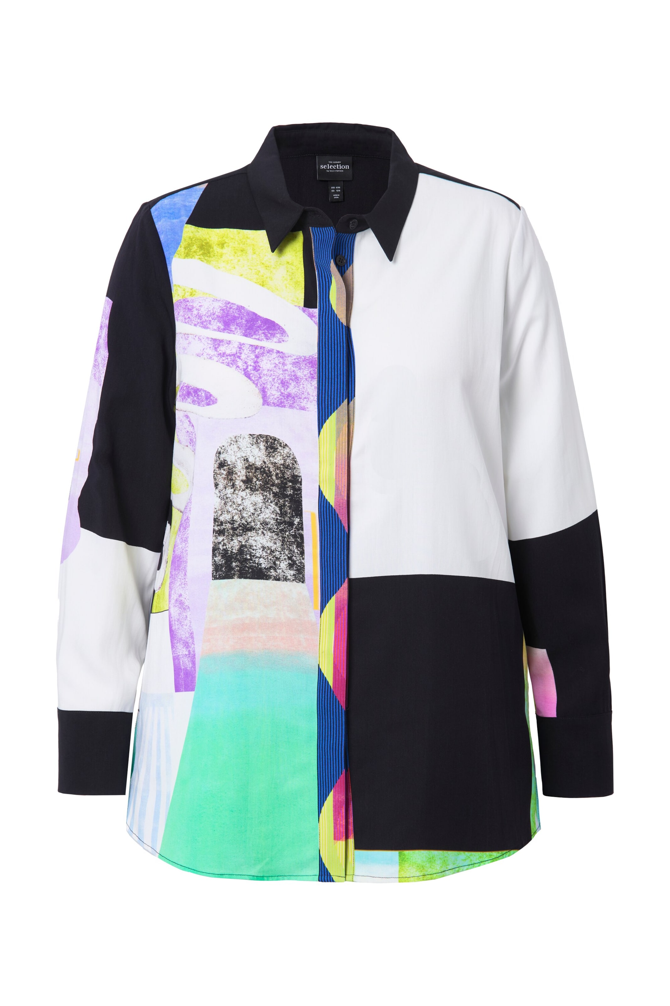 Ulla Popken Blouse in Mixed colours: front