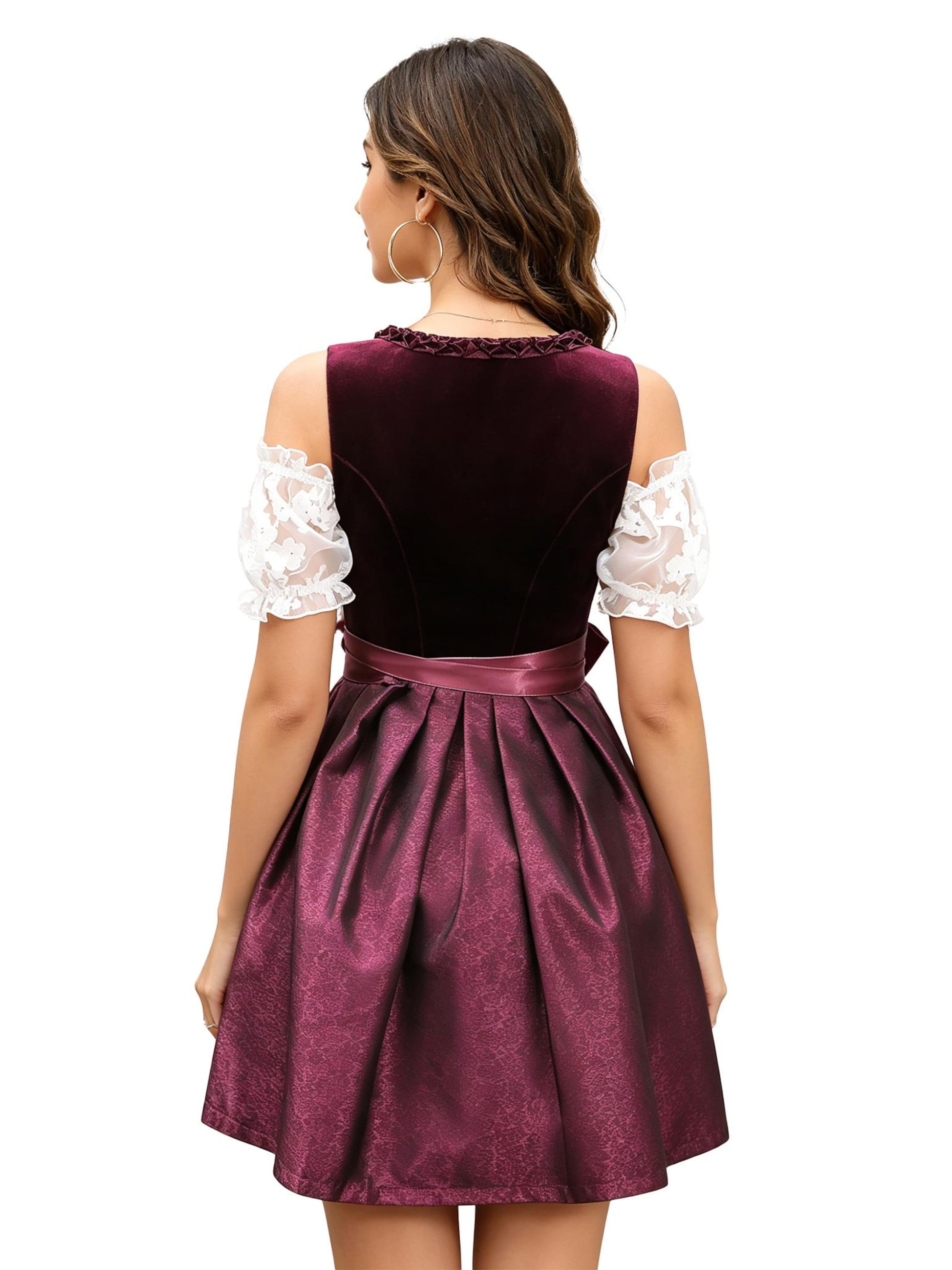 KoJooin Dirndl‌‌‌‌‌‌‌‌‌ in Rot
