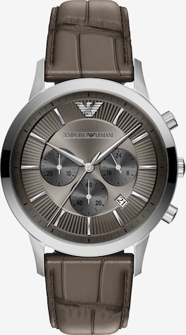 Emporio Armani Uhr 'Archetipo' in Grau: Vorderseite