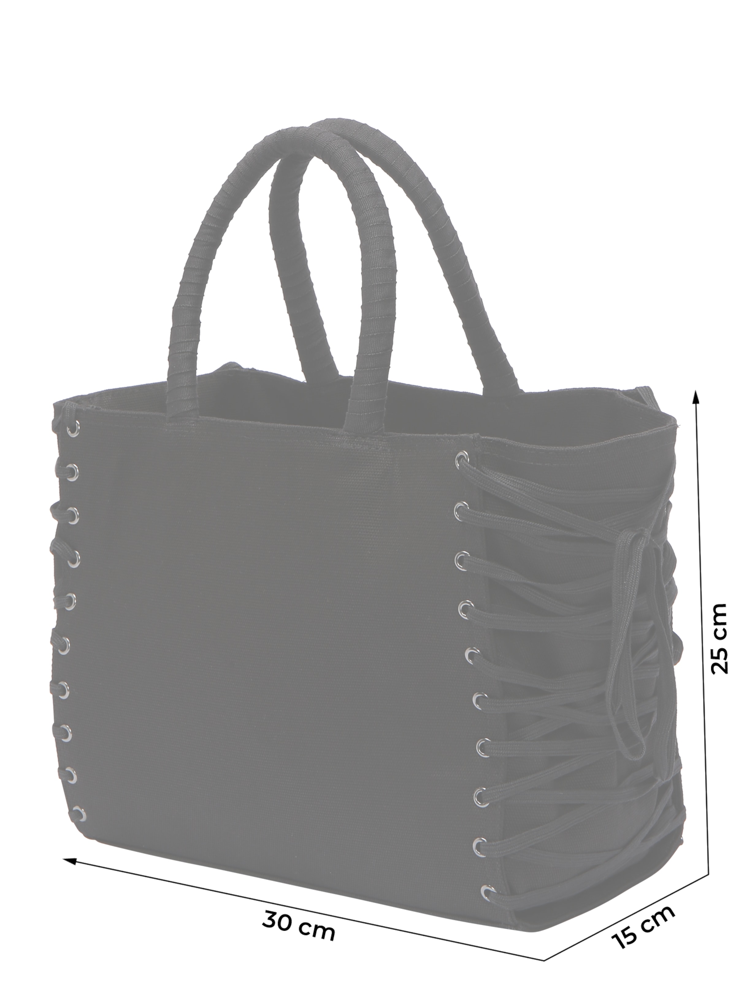 Monki Дамска чанта в черно