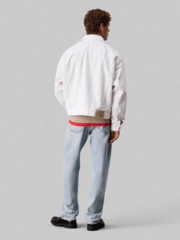 Veste mi-saison Calvin Klein Jeans en blanc