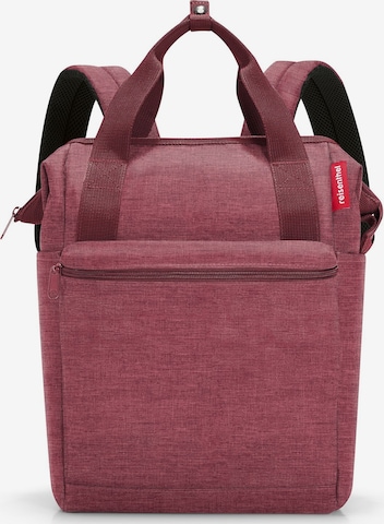 REISENTHEL Backpack in Red: front
