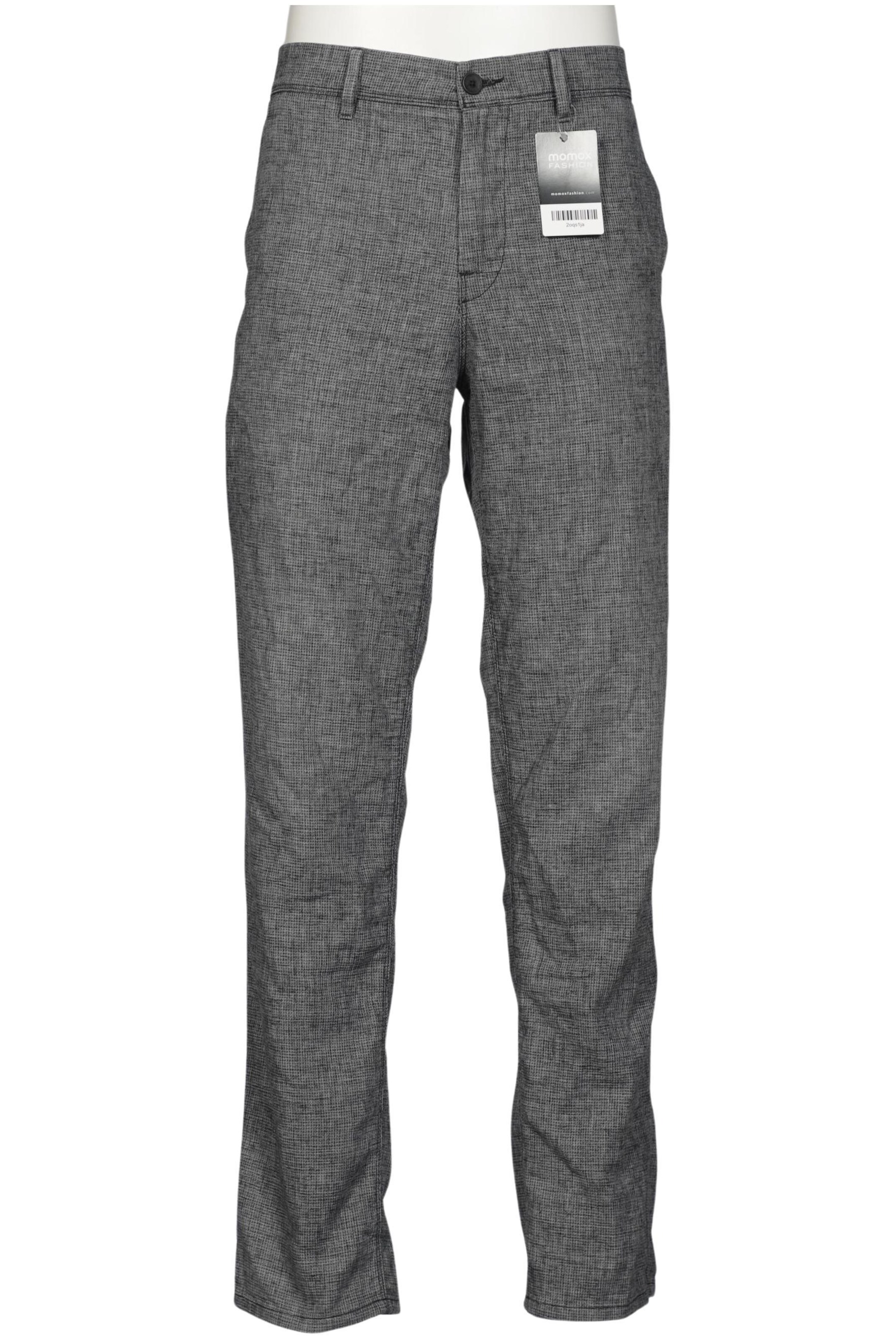 BOSS Orange Pants in 35-36 in Grey: front