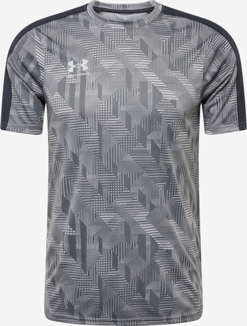 UNDER ARMOUR Funkční tričko 'Challenger' – šedá: přední strana