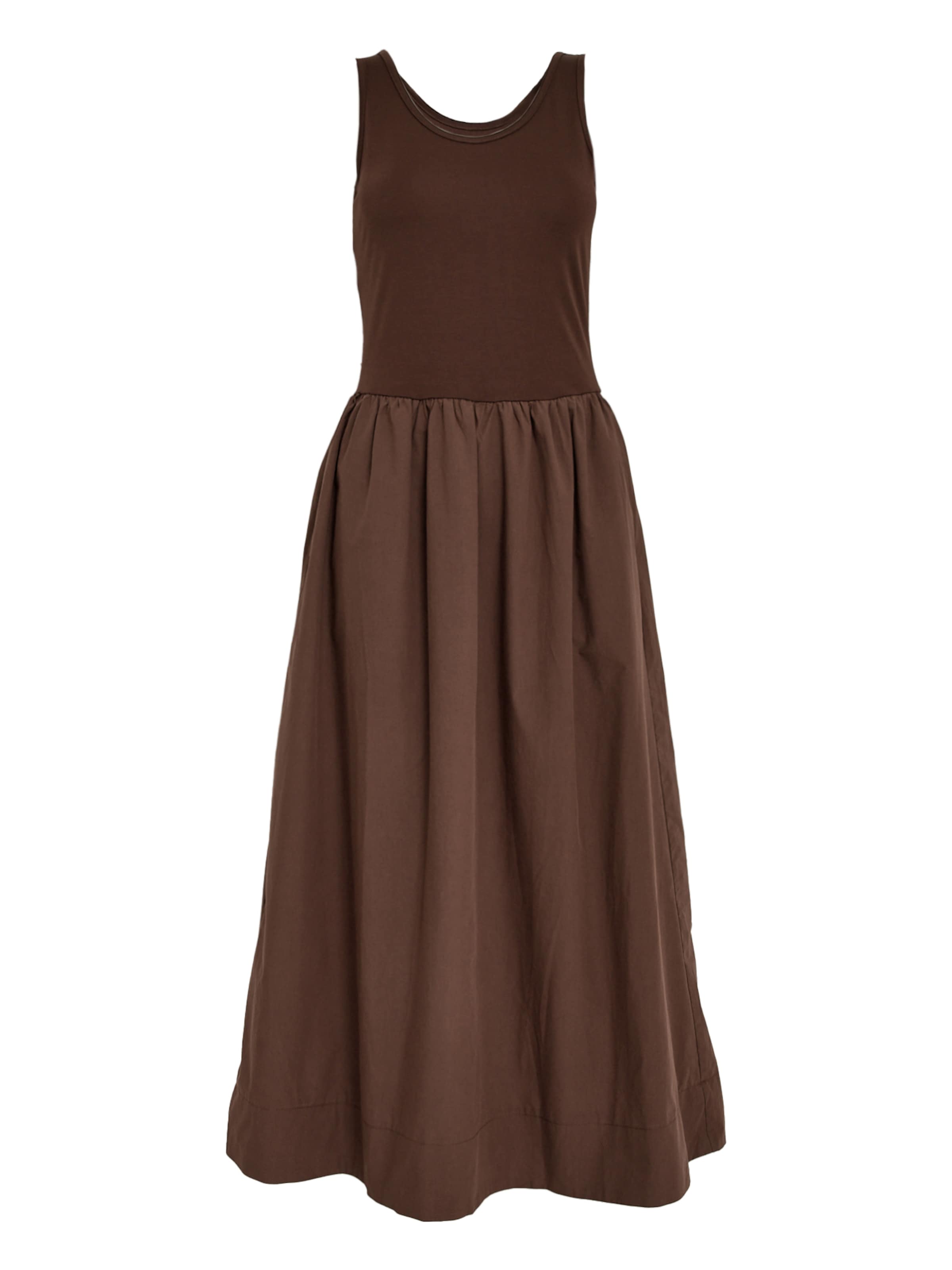 minus - Vestido 'MSMari Midi' en marrón: frente