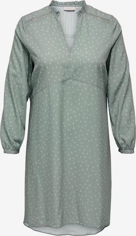 Robe-chemise ONLY Carmakoma en vert : devant