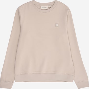 Felpa di Calvin Klein Jeans in grigio: frontale