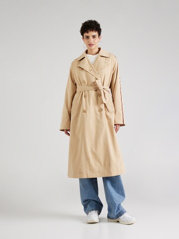 Pepe Jeans Between-Seasons Coat 'Marla' in Beige: front