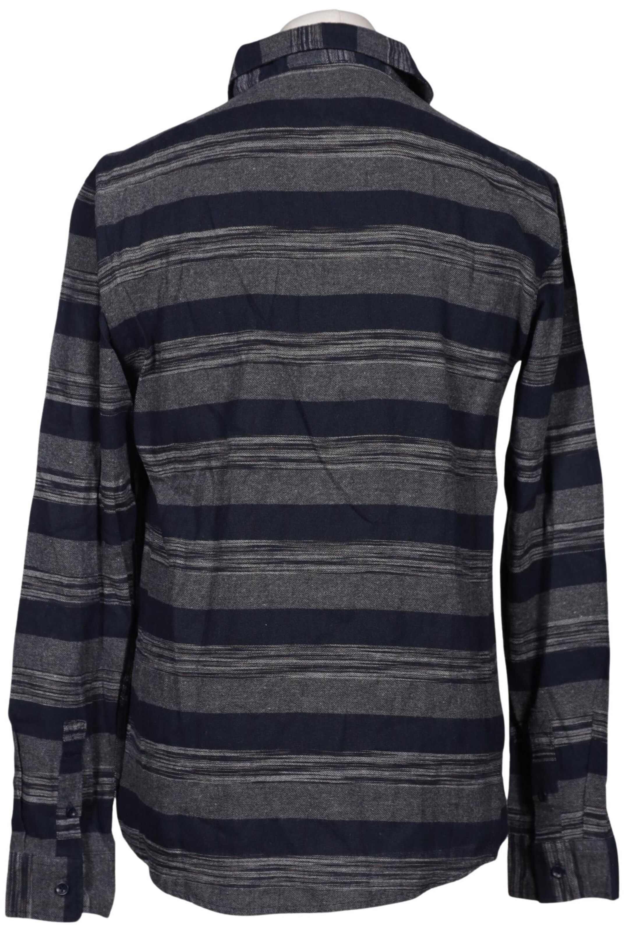 anerkjendt Button Up Shirt in L in Blue