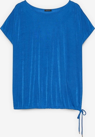 Fiorella Rubino - Camiseta en azul: frente