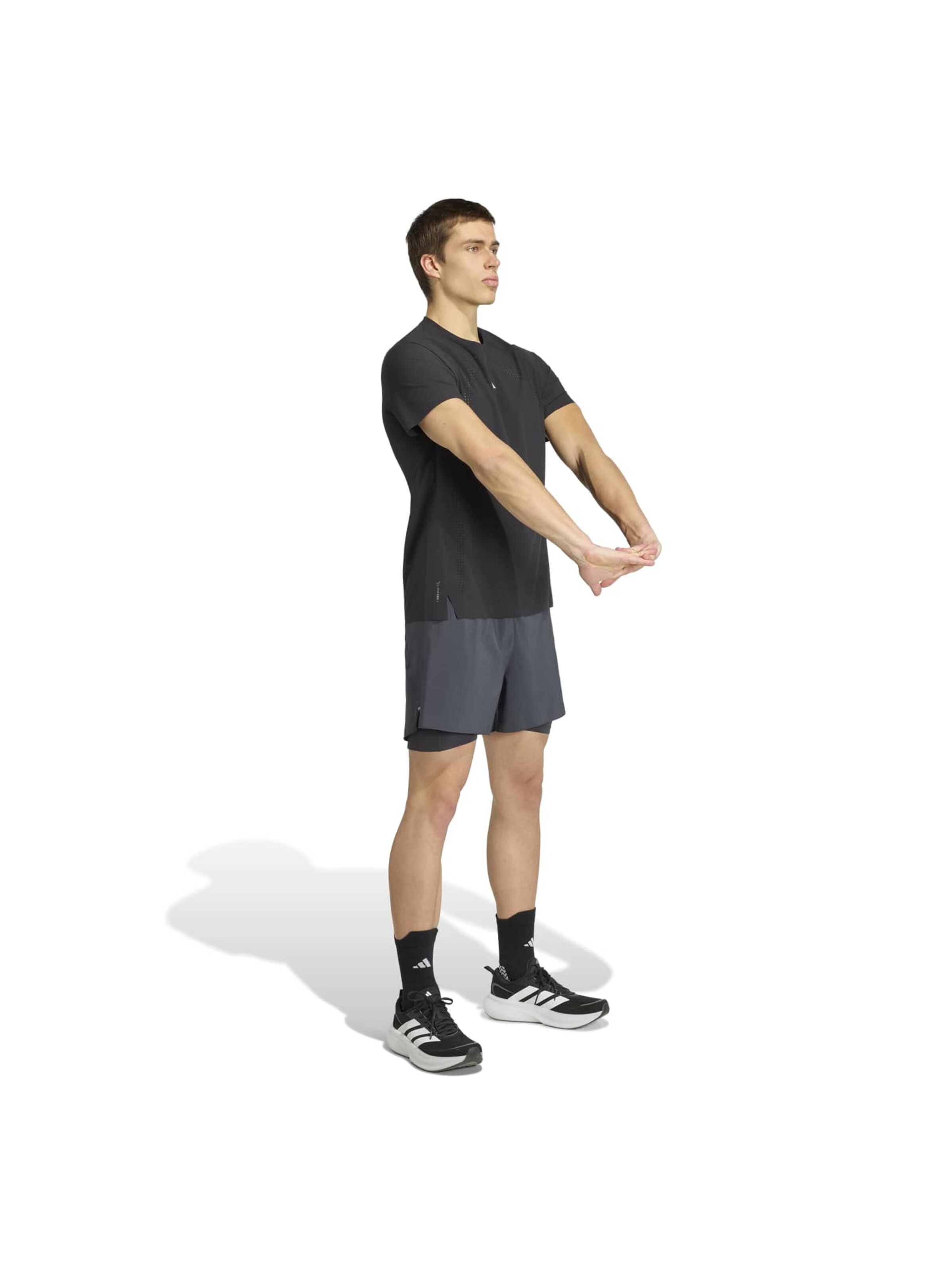 ADIDAS PERFORMANCE Regular Sportbroek 'Ess' in Zwart