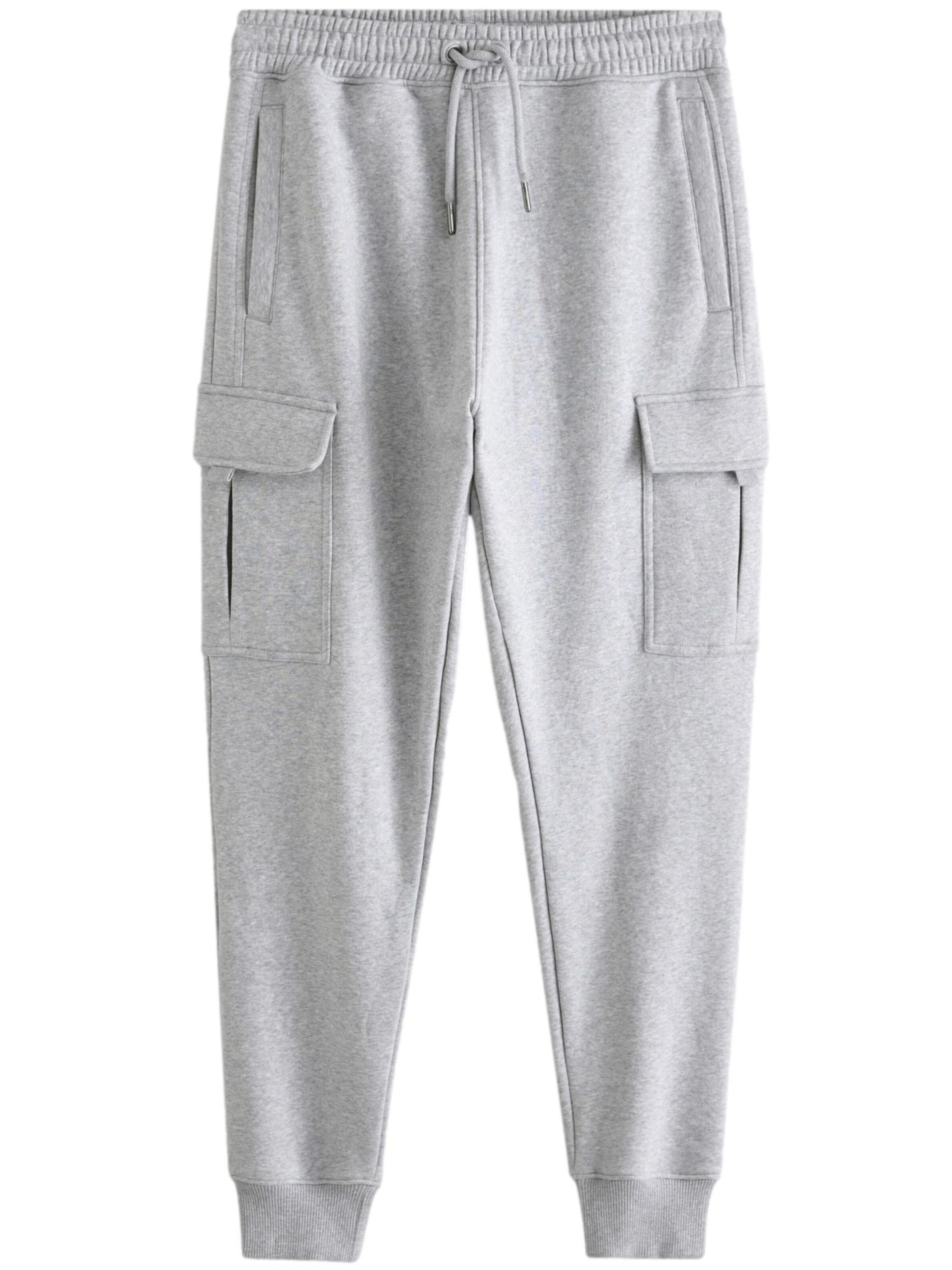 Next Tapered Cargo trousers in Grey: front
