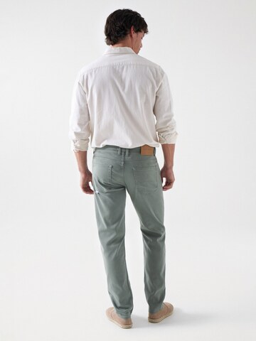 Salsa Jeans Slimfit Chino in Groen