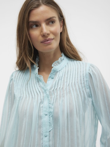 VERO MODA Bluse 'GEA' i blå