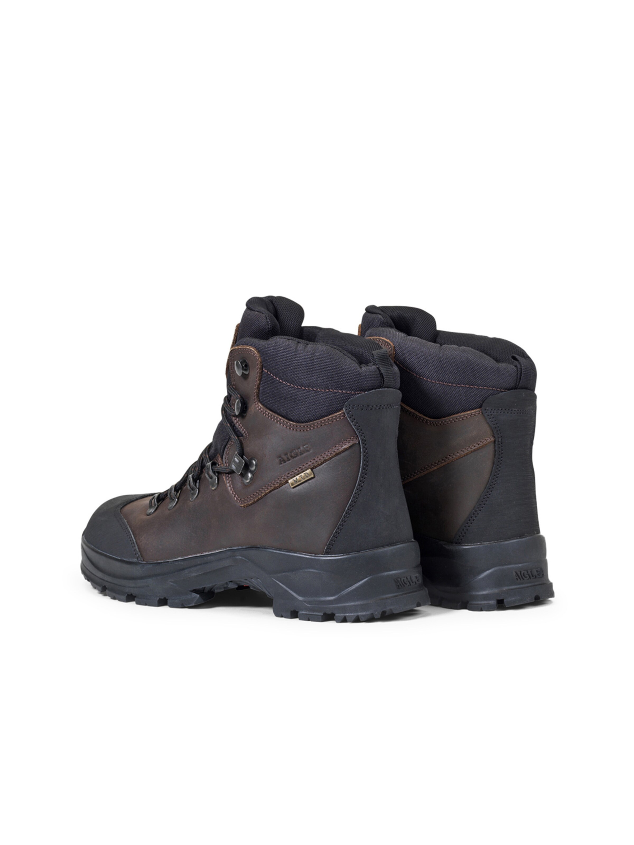 AIGLE - Botas com atacadores 'Laforse' em castanho