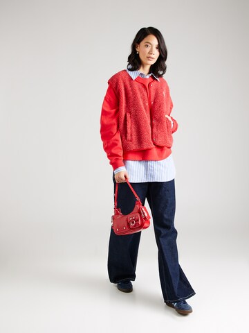 AMERICAN VINTAGE Vest 'Hoktown' in Red