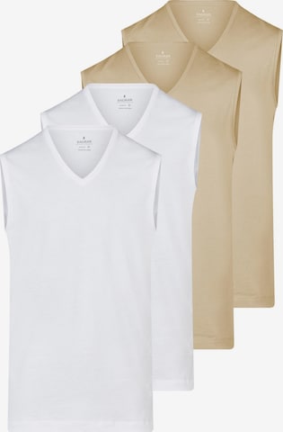 Ragman Undershirt 'Basic' in Brown: front