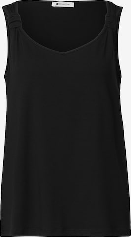 STREET ONE Top in Schwarz: Vorderseite