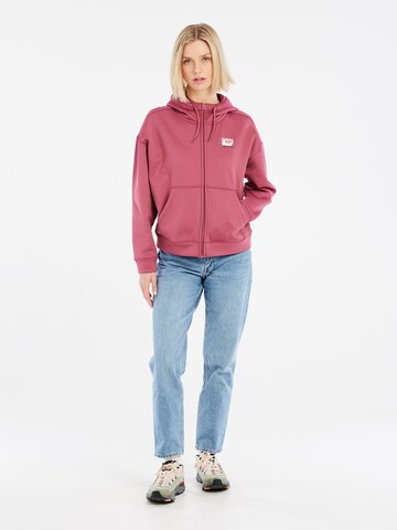 PROTEST Sweatjacke 'PRTTEAM'‌‌‌‌‌‌‌‌‌‌ in Pink