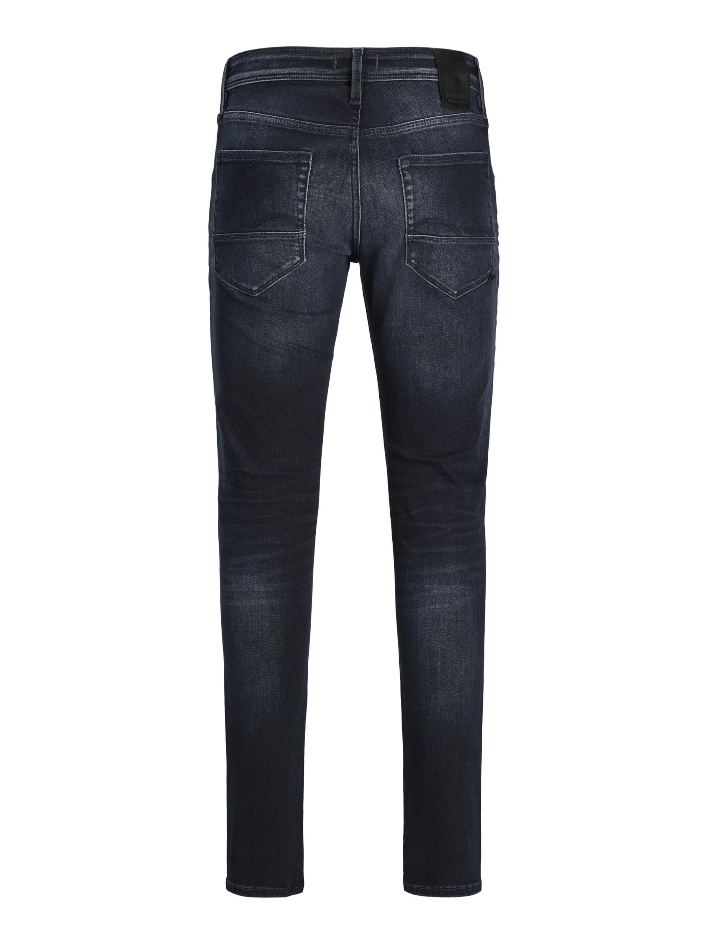 JACK & JONES Slimfit Jeansy 'JJGLENN FOX' w kolorze niebieski