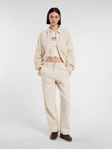 DICKIES Szabványos Nadrág 'SERVICE CARPENTER PANT' - fehér