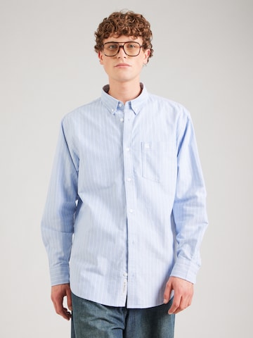 Carhartt WIP - Ajuste regular Camisa 'Cassel' en azul: frente