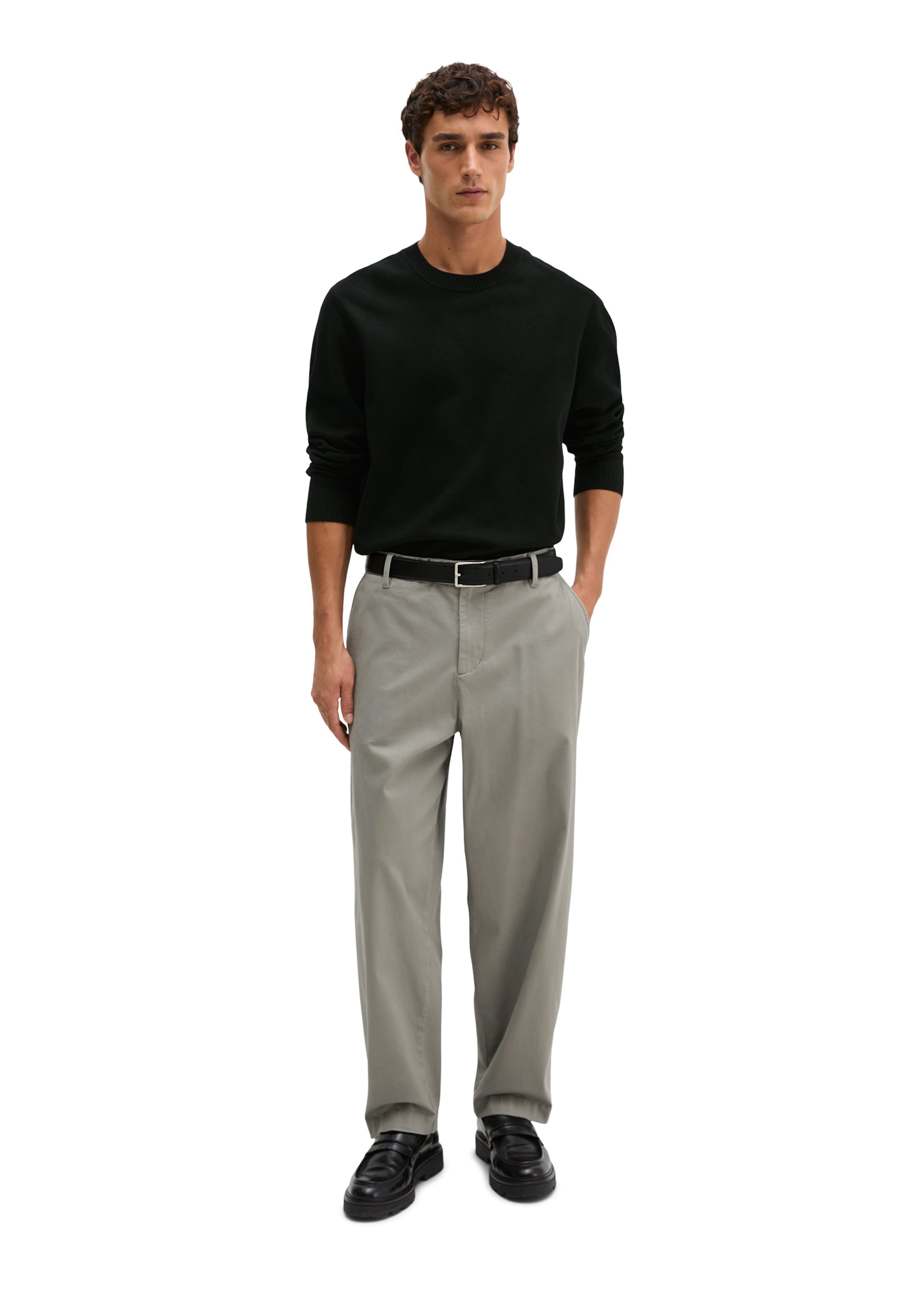 Marc O'Polo Pullover in Schwarz: Vorderseite