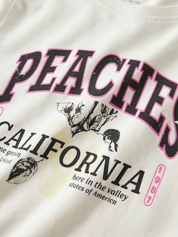 Tricou 'NKFVix' de la NAME IT pe alb