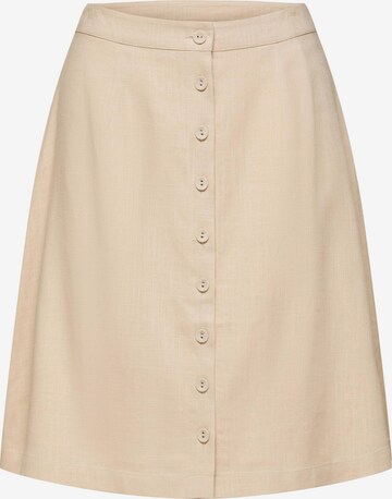 SELECTED FEMME Rok 'Gulia' in Beige: voorkant