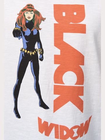 Tricou 'Black Widow' de la Recovered pe bej