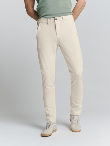 No Excess Slimfit Broek 'Sedoc' in Beige: voorkant