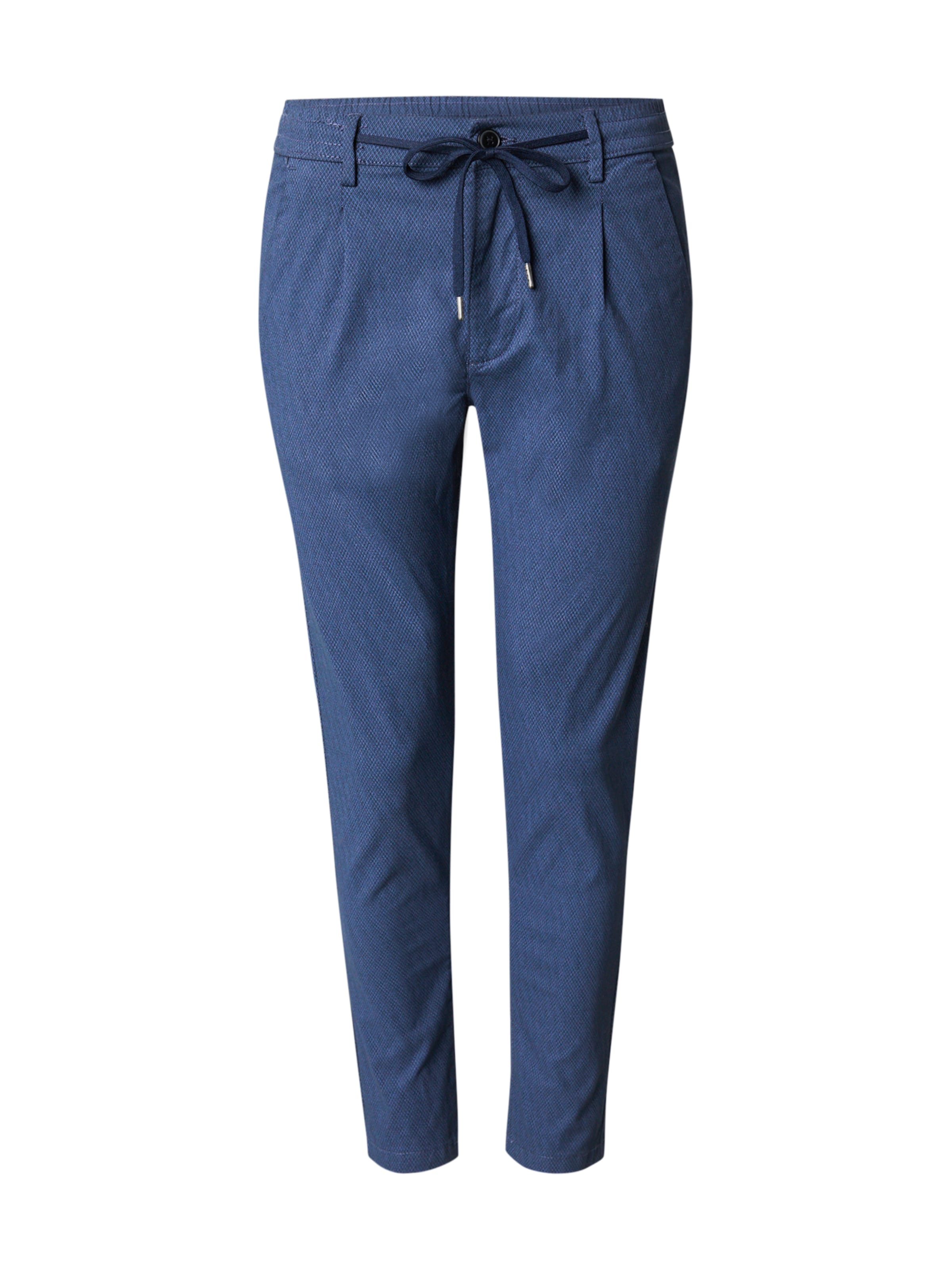 Lindbergh Slimfit Παντελόνι τσίνο σε μπλε: μπροστά