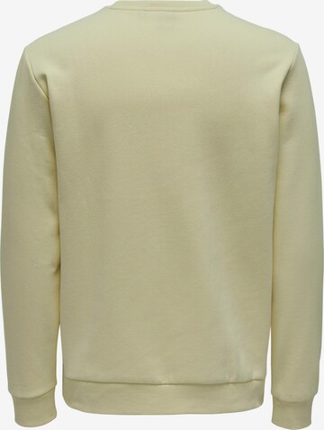 Coupe regular Sweat-shirt 'Ceres' Only & Sons en gris