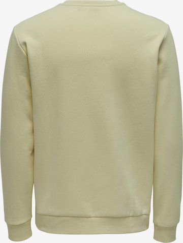 Only & Sons Regular Fit Sweatshirt 'Ceres' in Grau