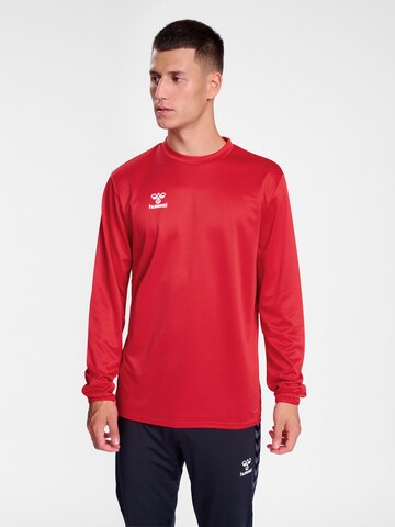Sweat de sport Hummel en rouge : devant