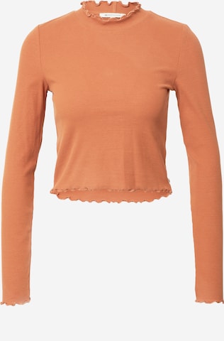 T-shirt TOM TAILOR DENIM en orange : devant