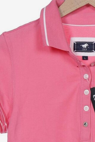 Polo Sylt Poloshirt L in Pink