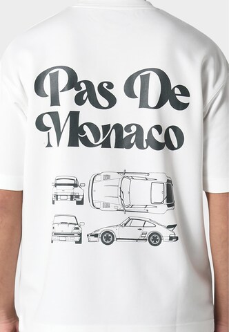 Pas De Monaco Paita 'CARRE' värissä valkoinen