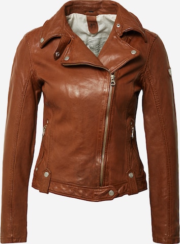 Gipsy Between-Season Jacket 'Faye' in Brown: front