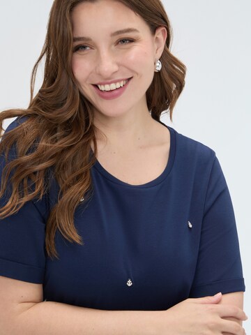 Fiorella Rubino - Camiseta en azul
