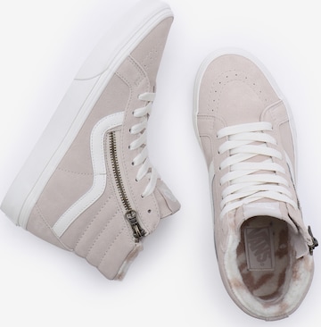 Sneaker alta 'SK8-Hi' di VANS in marrone