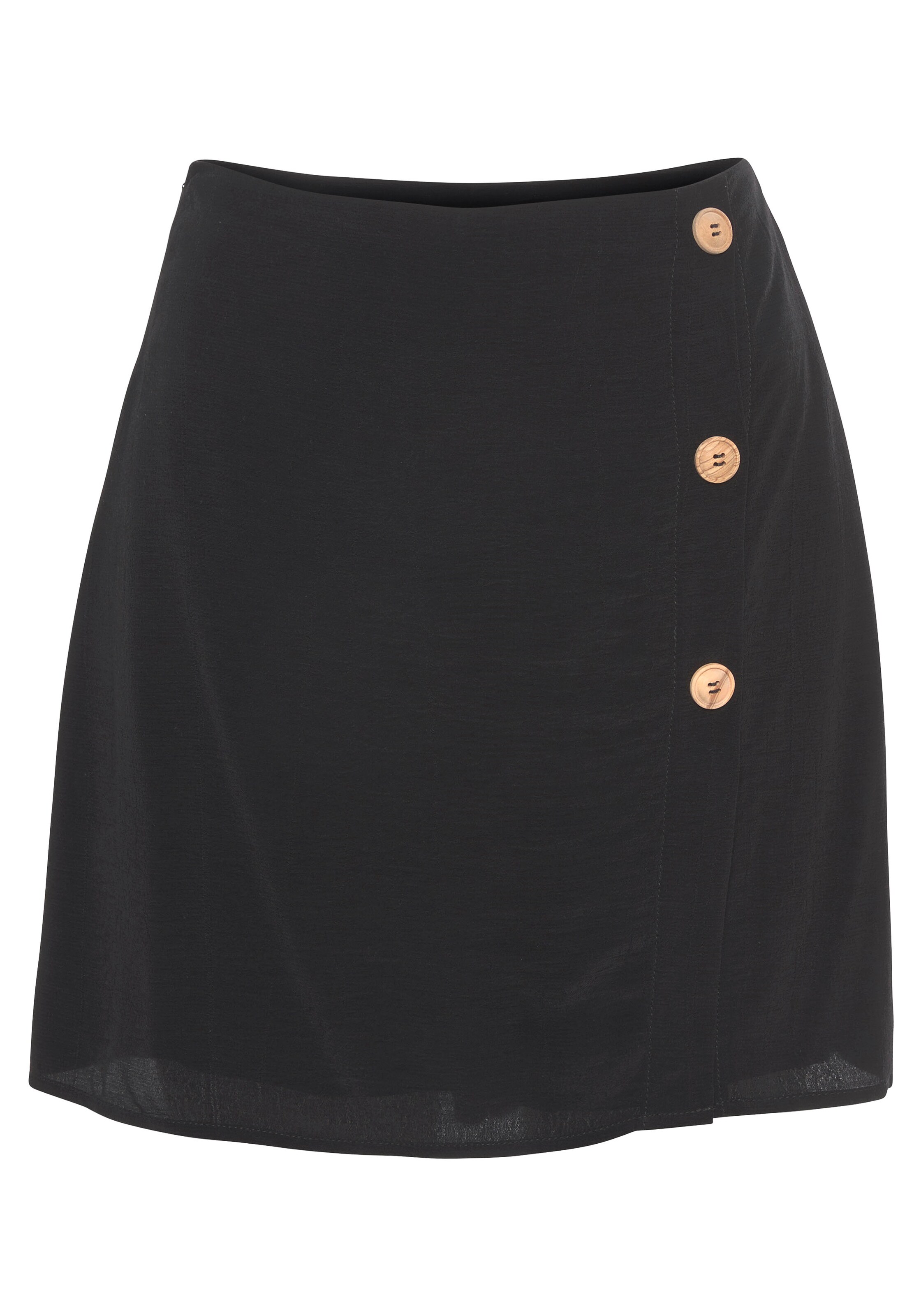 VIVANCE Regular Skirt in Black: front