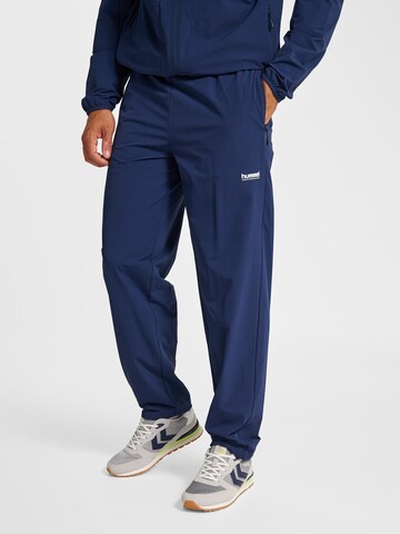 Hummel regular Sportsbukser 'Pulse' i blå: forside