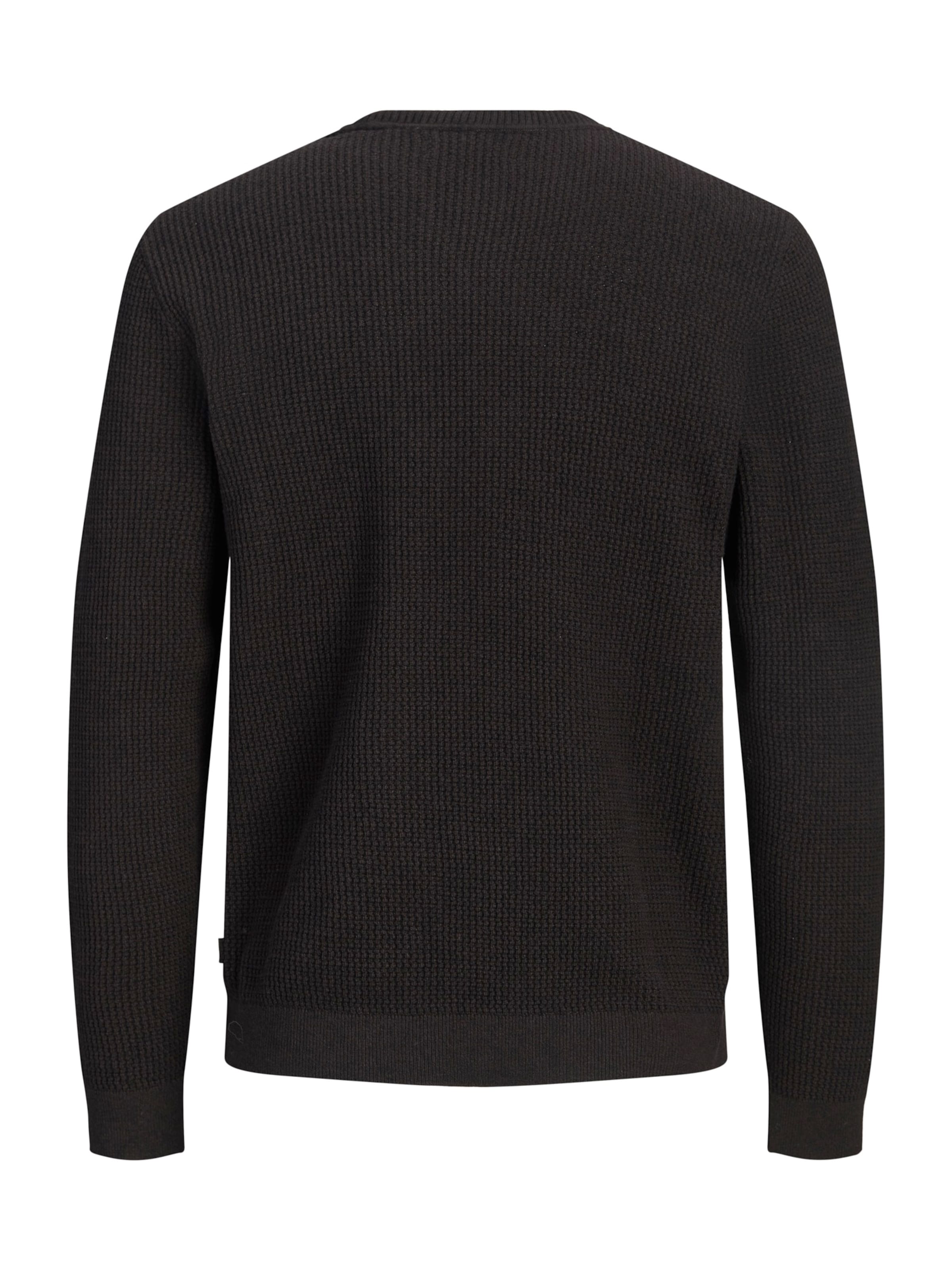 Jack & Jones Plus Trui 'JPRBLUSTANLEY' in Bruin