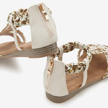 LASCANA - Sandalias en beige