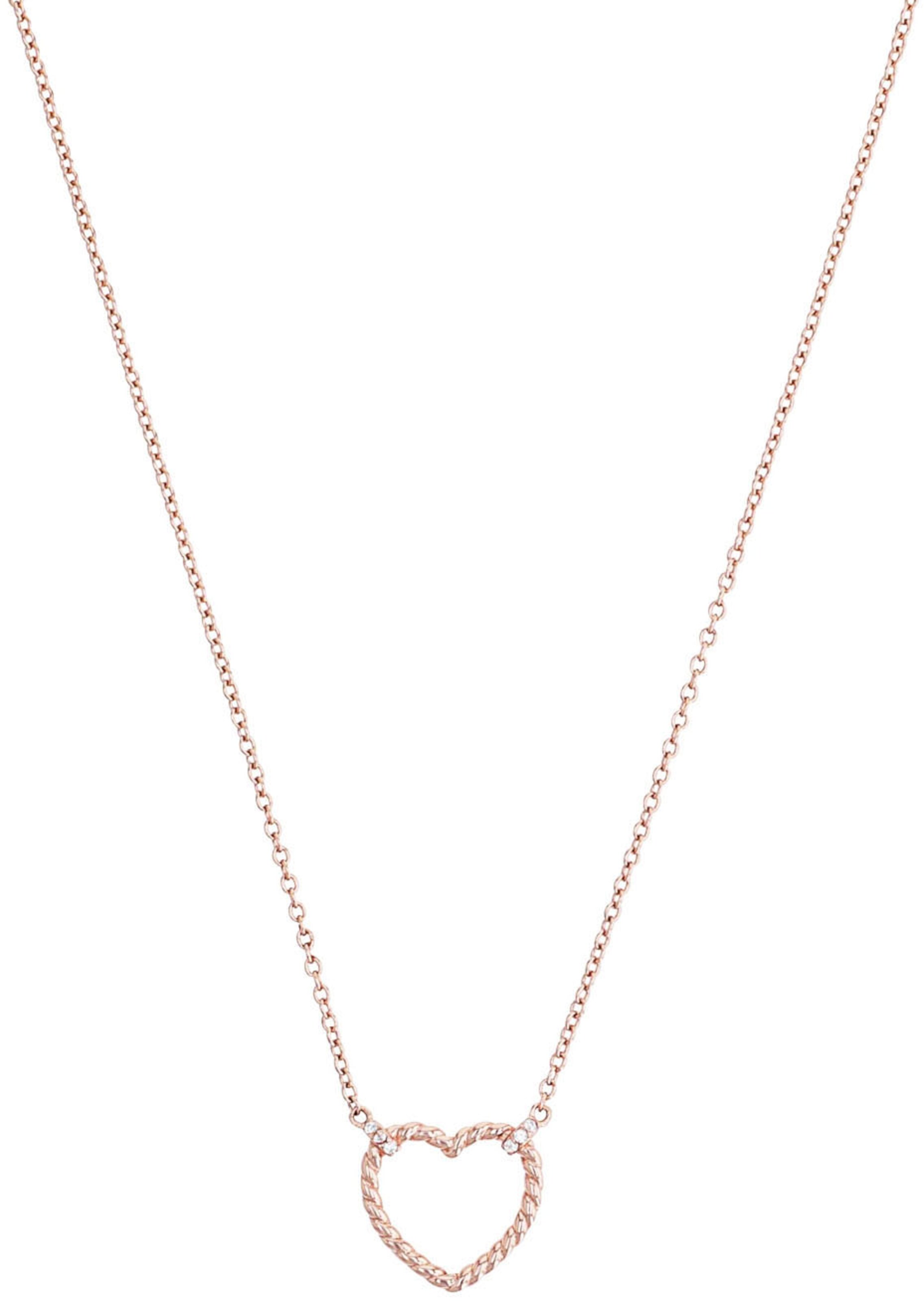 AMOR Necklace in Gold: front